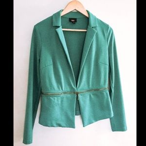 Mossimo teal green blazer